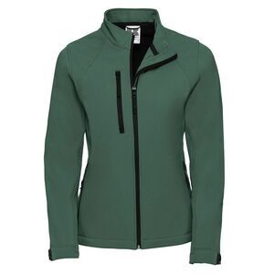 Russell Womens/Ladies Soft Shell Jacket / Bottle Green